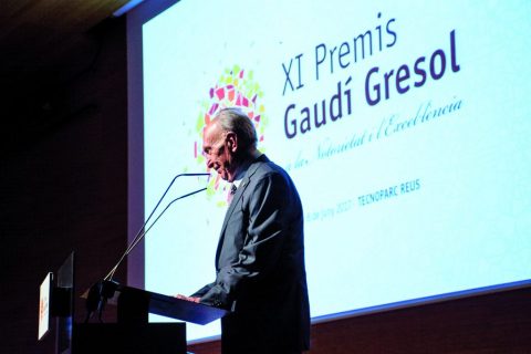 El Sr. Jaume Alsina guardonat en la XI edició dels Premis Gaudi Gresol