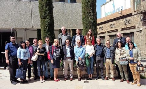 Representants de les universitats de Sèrbia visiten bonÀrea per conèixer el model de formació dual