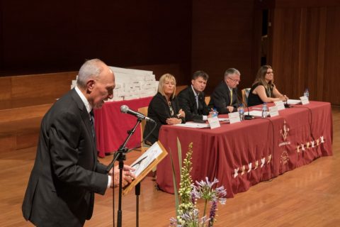 El president Jaume Alsina apadrina l’entrega d’orles de l’Escola Politècnica Superior de Lleida