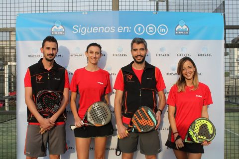 Primer lloc per a bonÀrea en el torneig interempreses BizPadel