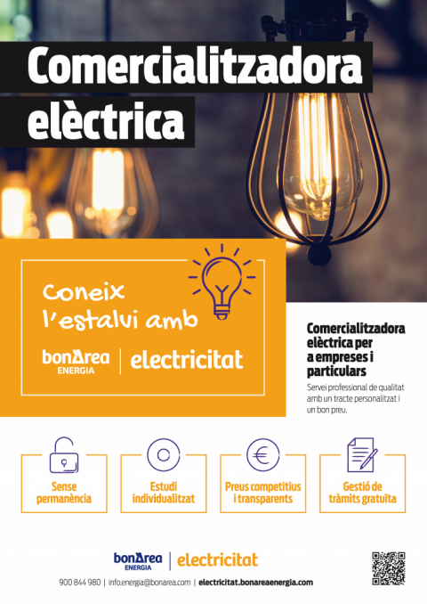 Comercialitzadora elèctrica: Coneix l’estalvi amb bonÀrea Energia