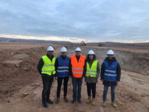 Estado de las obras en nuestro futuro complejo productivo en Epila