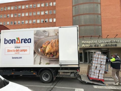 bonÀrea Agrupa efectua una donació econòmica i de material sanitari a l’Hospital Universitari Arnau de Vilanova de Lleida