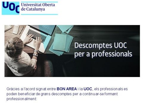 UOC – Descomptes per a professionals