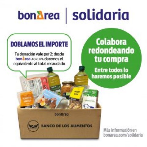 Nueva campaña del Redondeo Solidario a favor del Banco de Alimentos