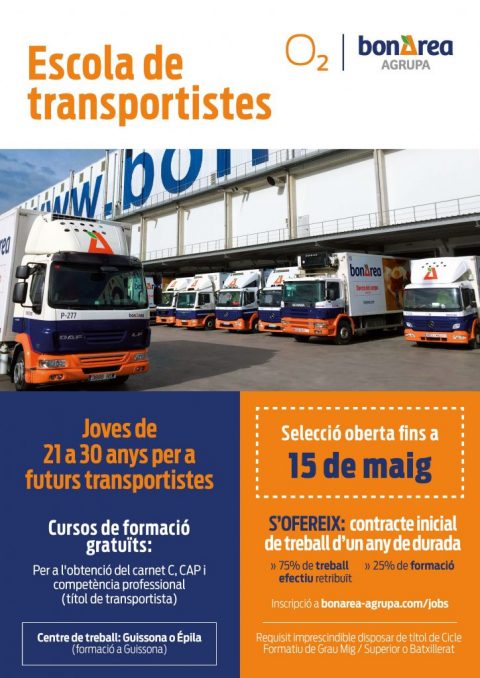 Comença la selecció per a la 4a Escola de Transportistes