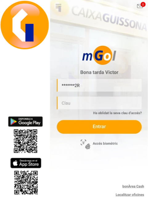 Actualització disponible de l’app de Caixa Guissona: el nou mGol