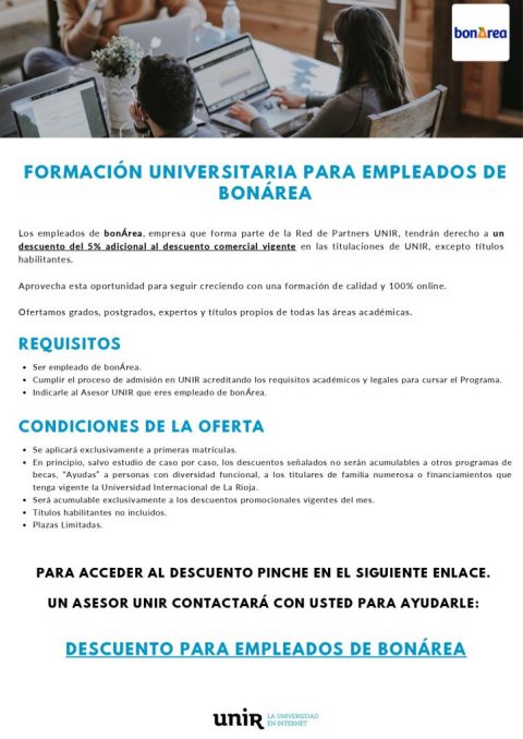 Formación universitaria para empleados de bonÀrea