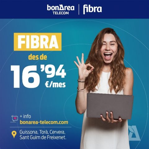 Fibra bonÀrea Telecom: el mejor precio del mercado