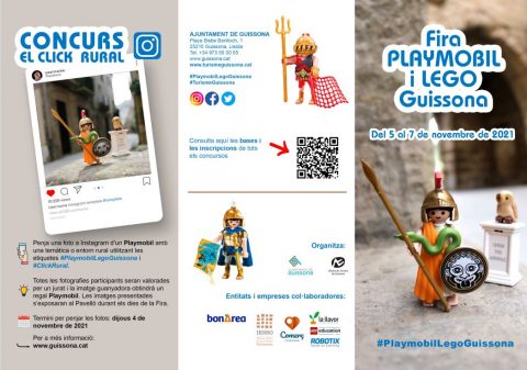 PRIMERA EDICIÓN DE LA FERIA PLAYMOBIL Y LEGO EN GUISSONA