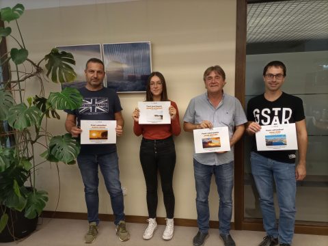 Entrega de premios de la última edición del Concurso interno de fotografía