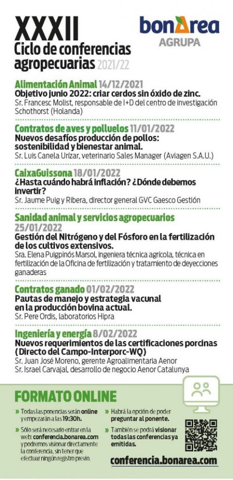 XXXII Ciclo de conferencias agropecuarias