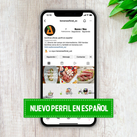 ¡Nuevo perfil de Instagram bonÀrea en español!