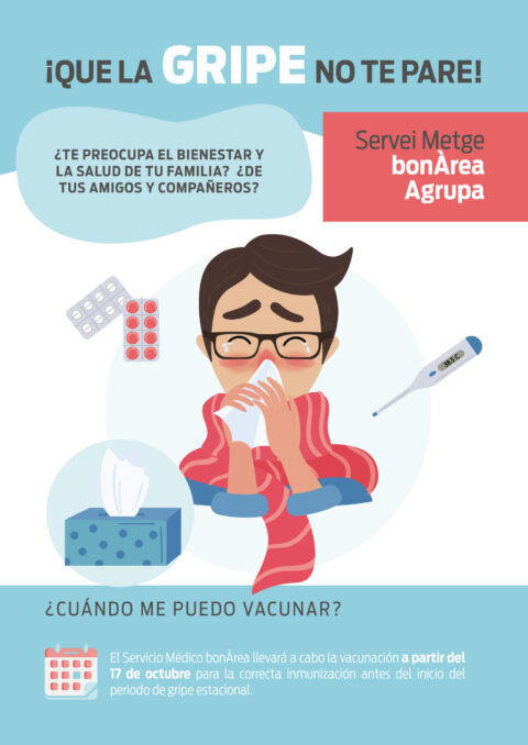 ¡QUE LA GRIPE NO TE PARE!