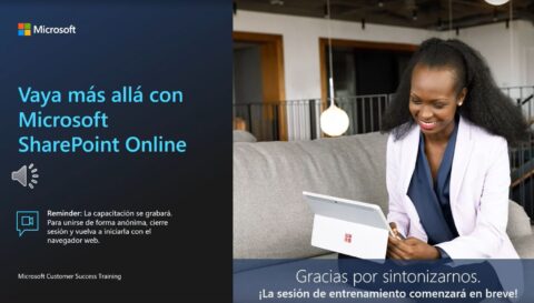 Sesiones formativas de Microsoft SharePoint y Planner