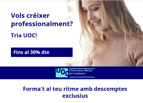 Vols créixer professionalment? Tria UOC