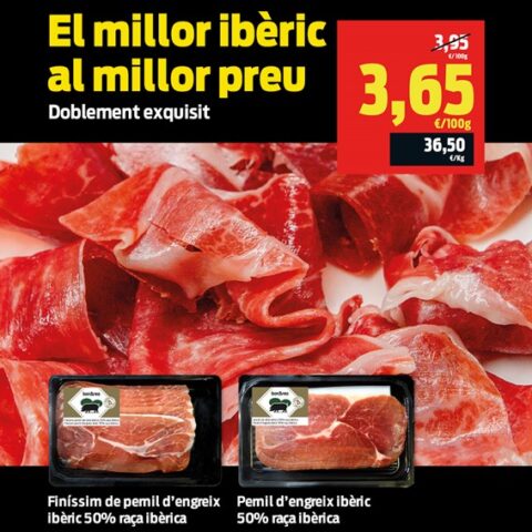 El mejor ibérico al mejor precio