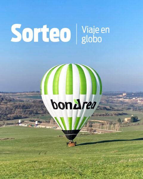 🎉Sorteo de un viaje en el globo aerostático bonÀrea para trabajadores/as