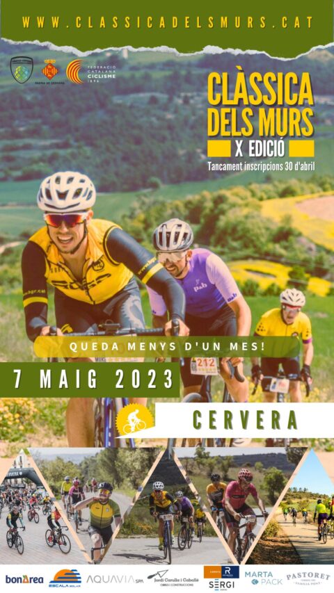 ¡Ya tenemos el ganador del sorteo de la inscripción a la marcha cicloturista “Clàssica dels murs”!