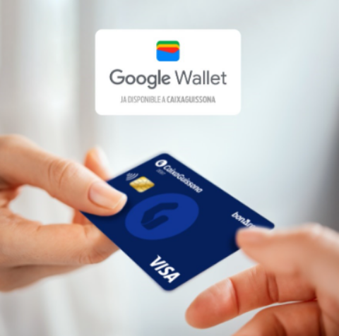 Nuevo servicio CaixaGuissona: Prelanzamiento Google Wallet.