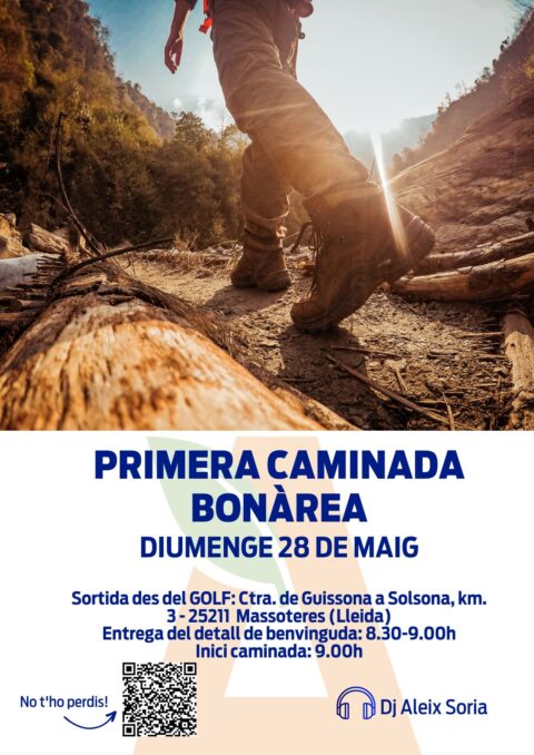 Tot a punt per la 1ra caminada de bonÀrea!