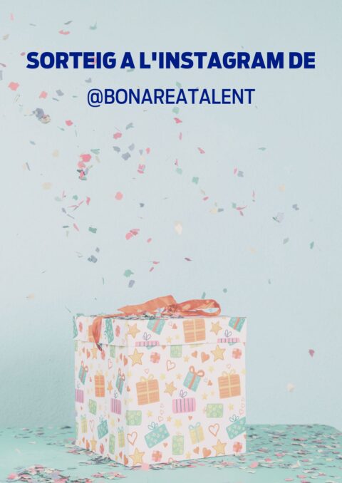 🚀 Vols participar al sorteig que hem preparat a @bonareatalent?