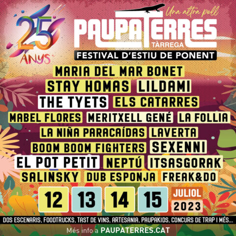 Sorteo de dos abonos dobles para el Festival Paupaterres