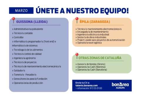 Ofertas de trabajo MARZO 2024